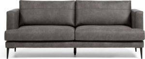 Kave Home 2-zitsbank Tanya gestoffeerd donkergrijs 183 cm1