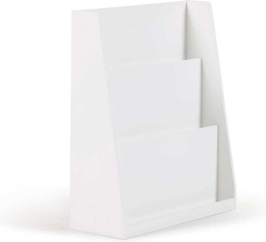 Kave Home Adventina boekenkast in wit MDF 59 5 x 69 5 cm
