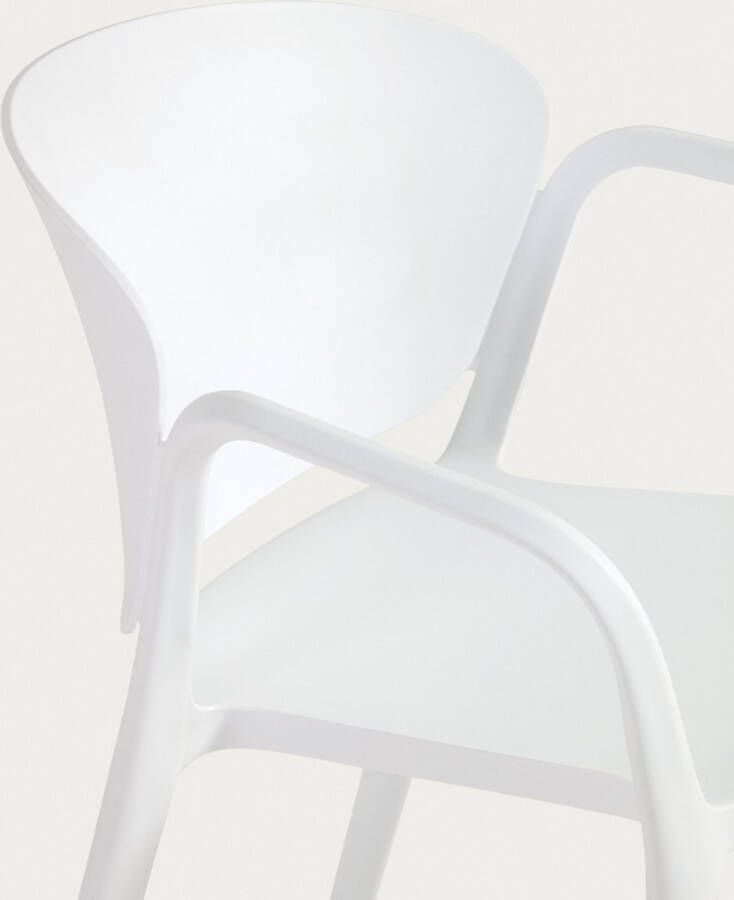 Kave Home Tuinstoel Ania Wit