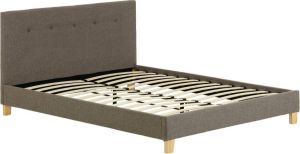 Kave Home Natuse bed met matrasbodem voor een matras van 150 x 190 cm
