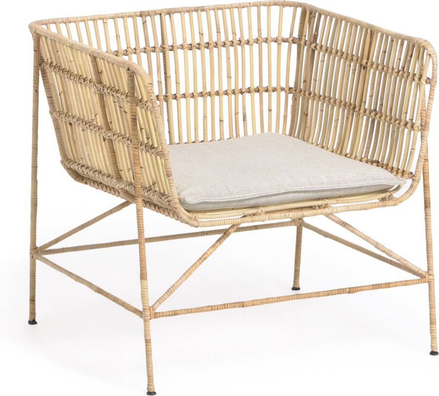 Kave Home Zitkussen Aiala t.b.v. Aiala fauteuil Beige