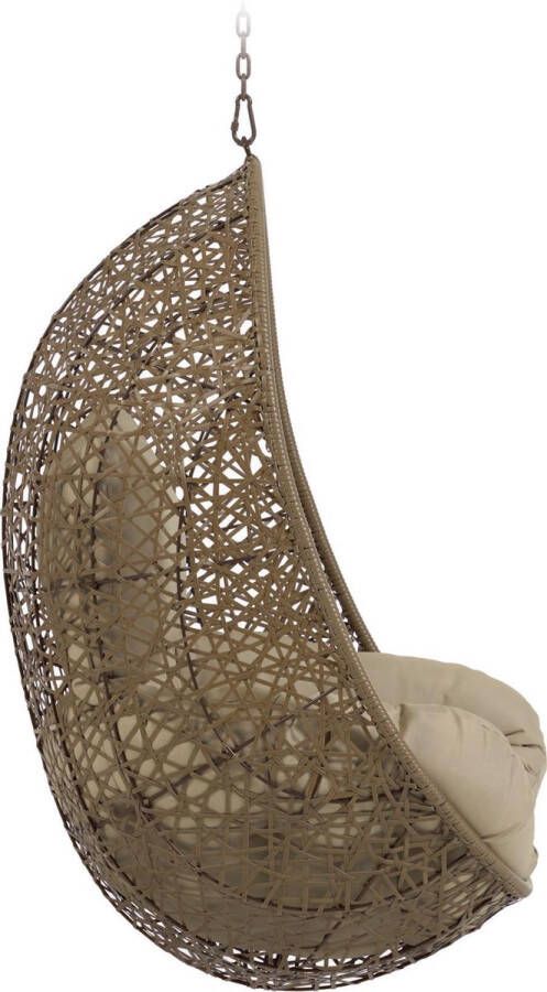 Kave Home Hangstoel Florina Bruin