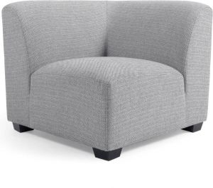 Kave Home Modulaire Bank Legara Hoek 84 x 84cm Lichtgrijs