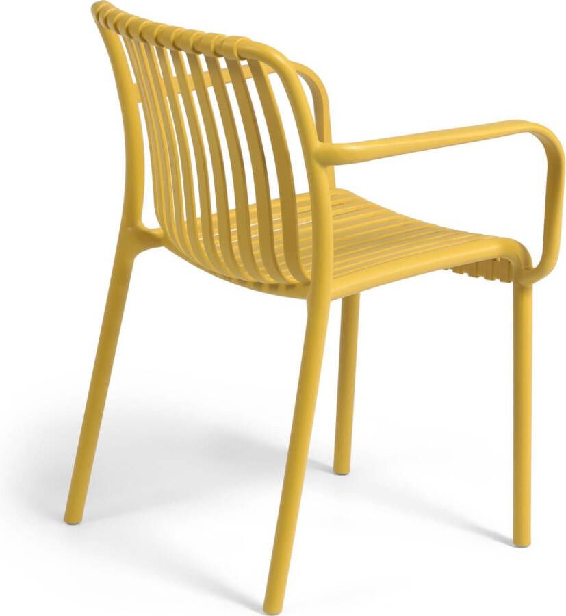 Kave Home Tuinstoel Isabellini Geel - Foto 2