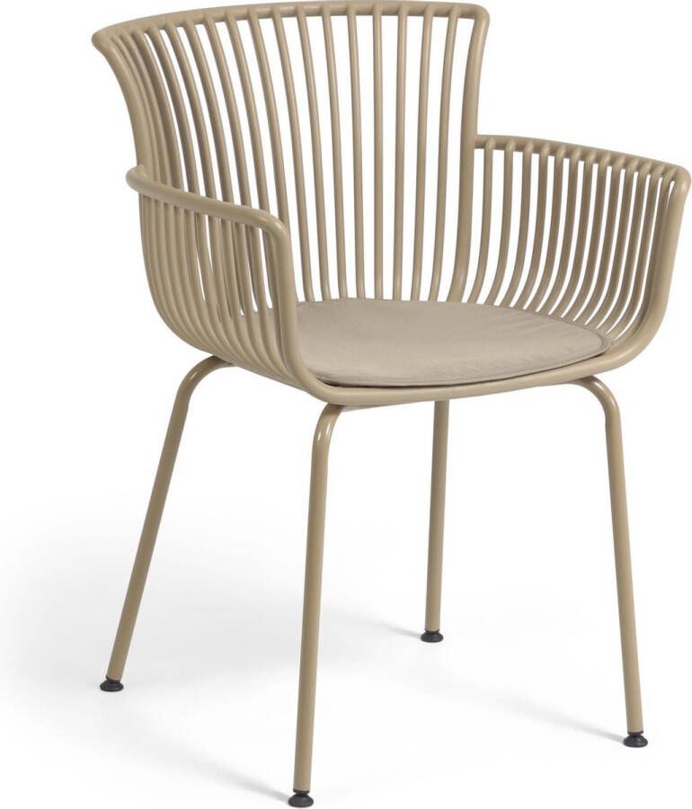 Kave Home Tuinstoel 'Surpika' kleur Beige