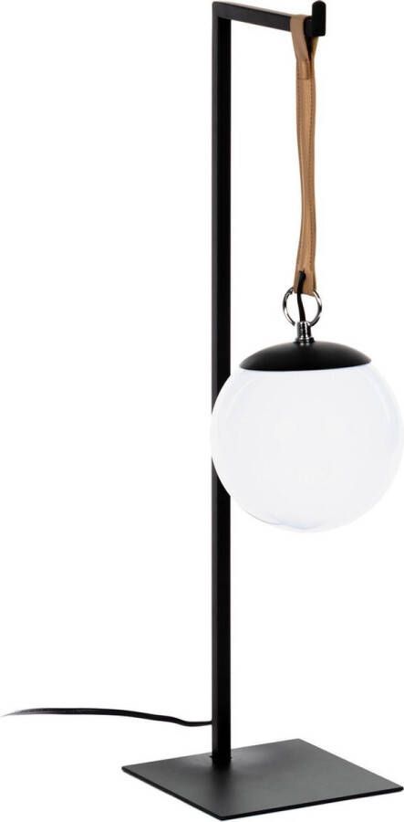 Kave Home Tafellamp Monteiro Zwart