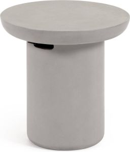 Kave Home Taimi betonnen ronde bijzettafel voor buiten Ø 50 cm