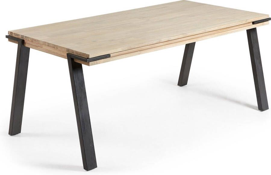 Kave Home " Disset Eettafel 160 x 90 cm Bruin "