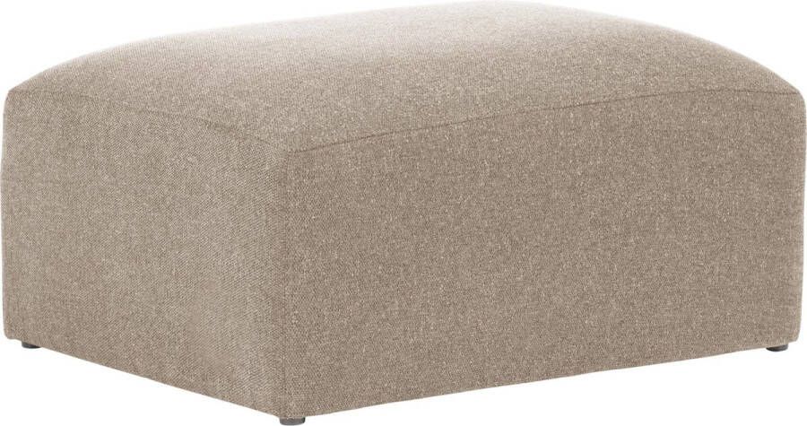Kave Home Voetenbankje Blok 90 x 70 cm beige