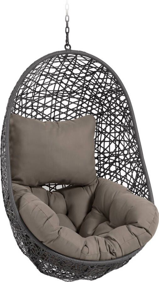 Kave Home Hangstoel Florina Antraciet