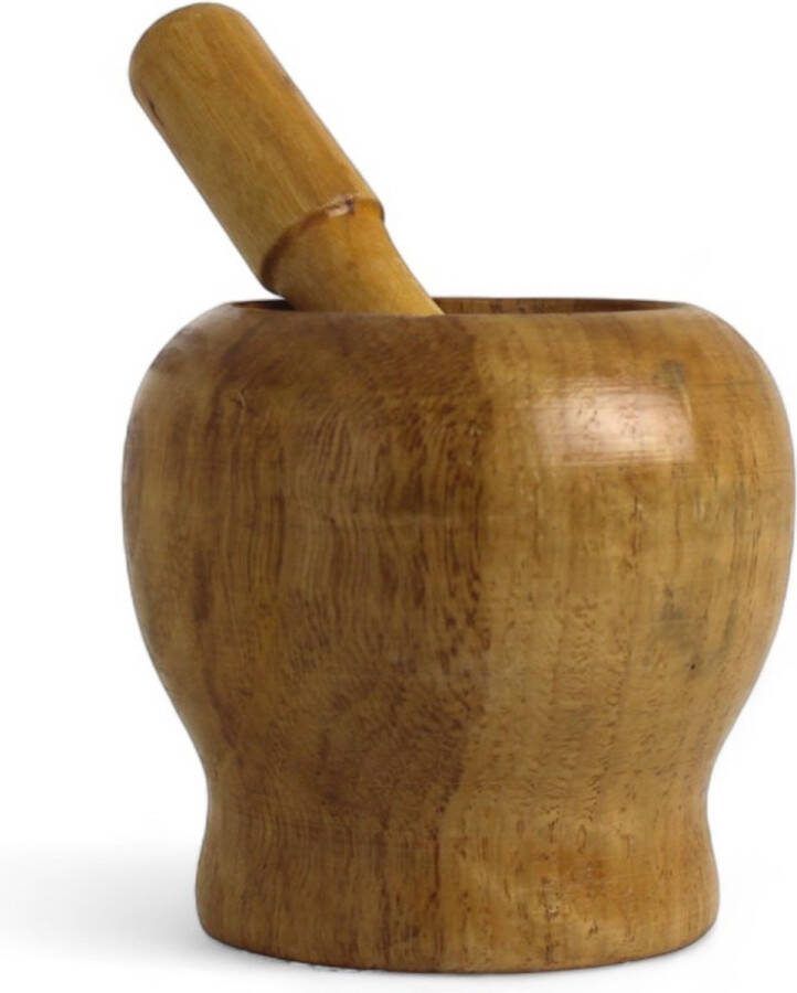 Kayahome Kaya Home vijzel met stamper hout