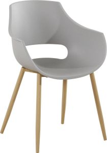 Kayoom Stoel Alice 110 2er-Set Grijs