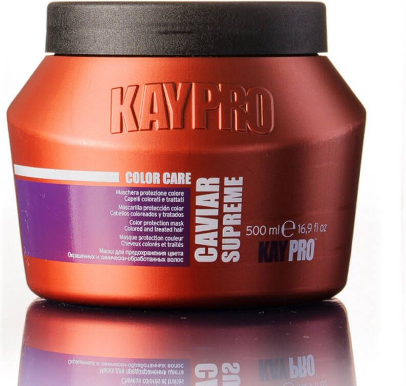 KayPro Caviar Supreme Masker 500 ml Haarmasker voor gekleurd haar – Gekleurd Haar Verzorging Gekleurd Haarmasker