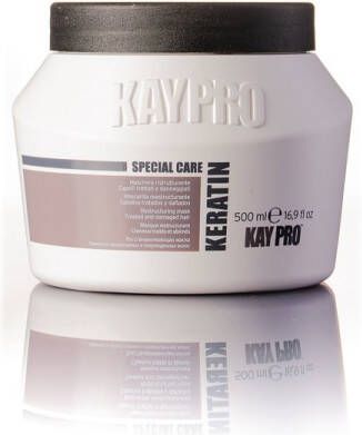 KayPro Keratin Masker 500 ml – Haarmasker voor droog en beschadigd haar – Keratine Haarmasker