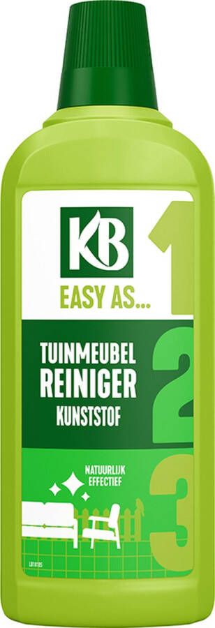 KB Tuinmeubelreiniger Kunststof Concentraat 750ml Kunststof loungeset reinigen Tuinmeubel reiniger Geschikt voor kunststof tuinmeubels