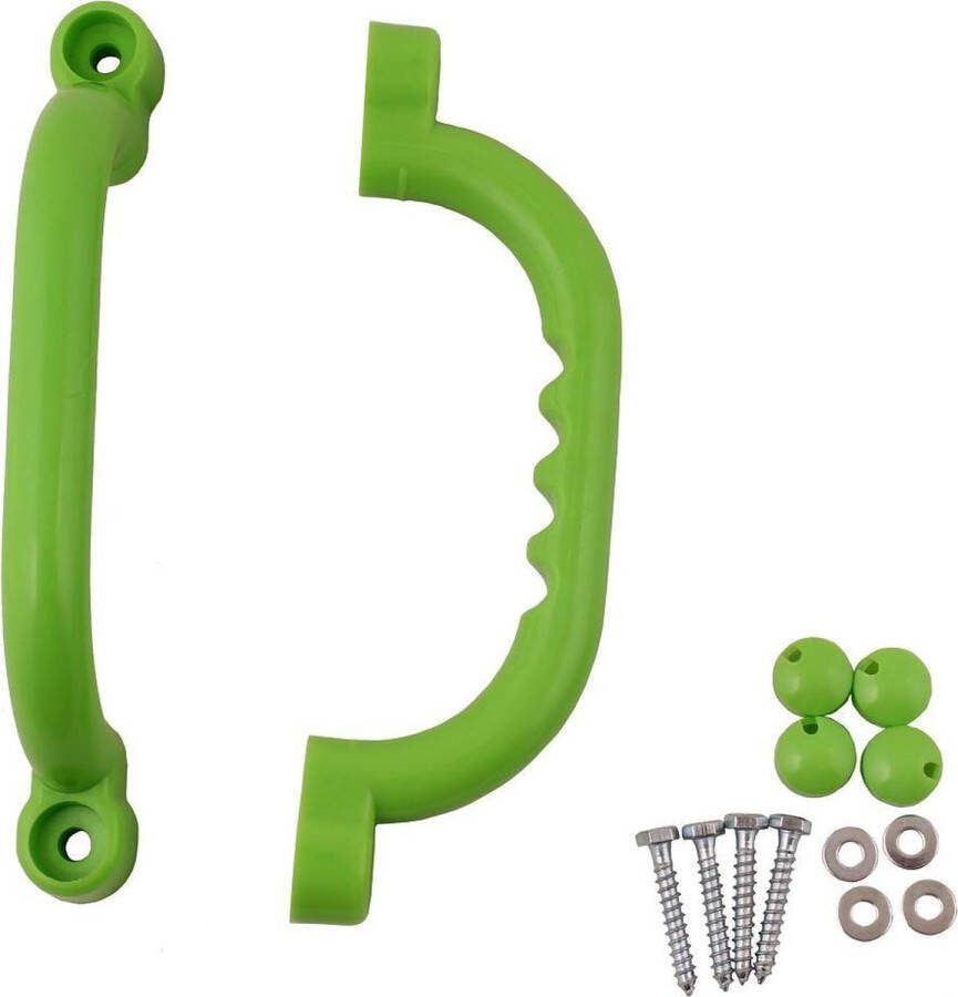 KBT Handgrepen Kunststof Limoen Groen Set 25cm