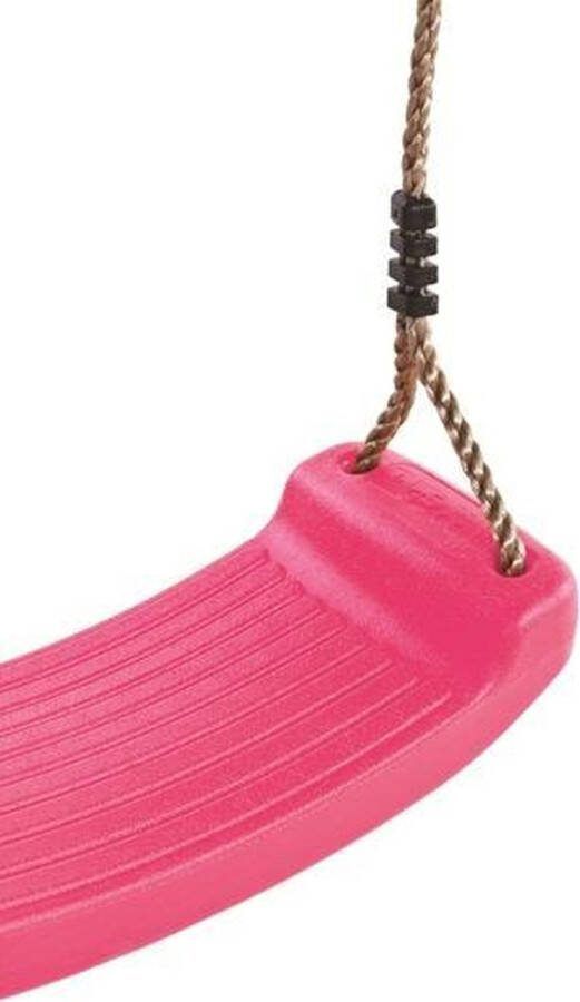 KBT Schommelzitje Geblazen Kunststof Pp Touw Roze