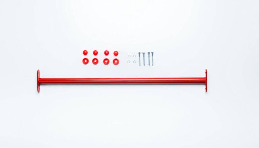 Kbtplay KBT metalen duikelstang tuimelrek rood 90 cm