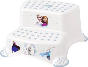 Keeeper Kids Frozen Opstapje 2 Treden Anti-slip 40x37x21 Igor Wit Keeeper 10032