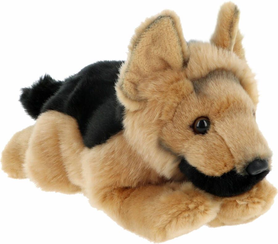 Keel Toys Knuffeldier Puppy Duitse herder Elzasser hond zachte pluche stof premium knuffels 30 cm honden knuffel huisdieren