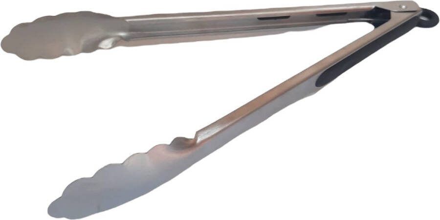 Keij Accessories BBQ tang RVS easy lock