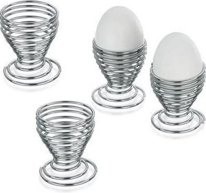 Kela Eierdop Spiraal set van 4 | Globul