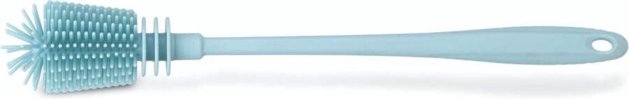 Kela Keuken flessenborstel Susa 310 mm siliconen turquoise