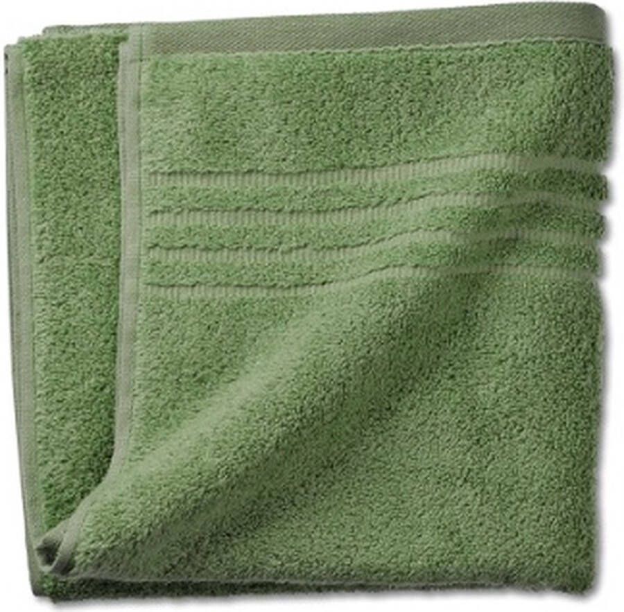 Kela Handdoek 50 x 100 cm Mos Groen Leonora