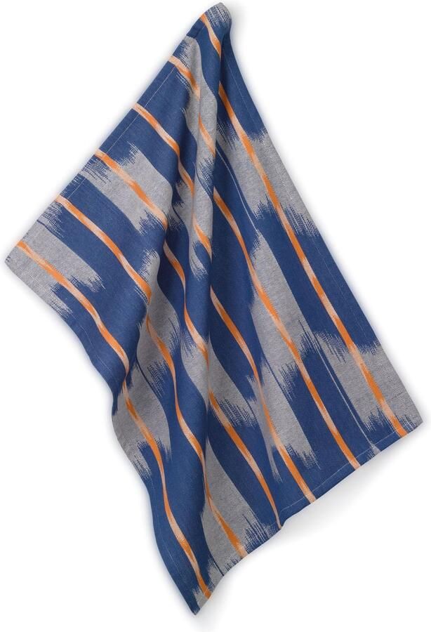 Kela Keuken Ethno Theedoek Set van 4 Stuks Kunststof Blauw