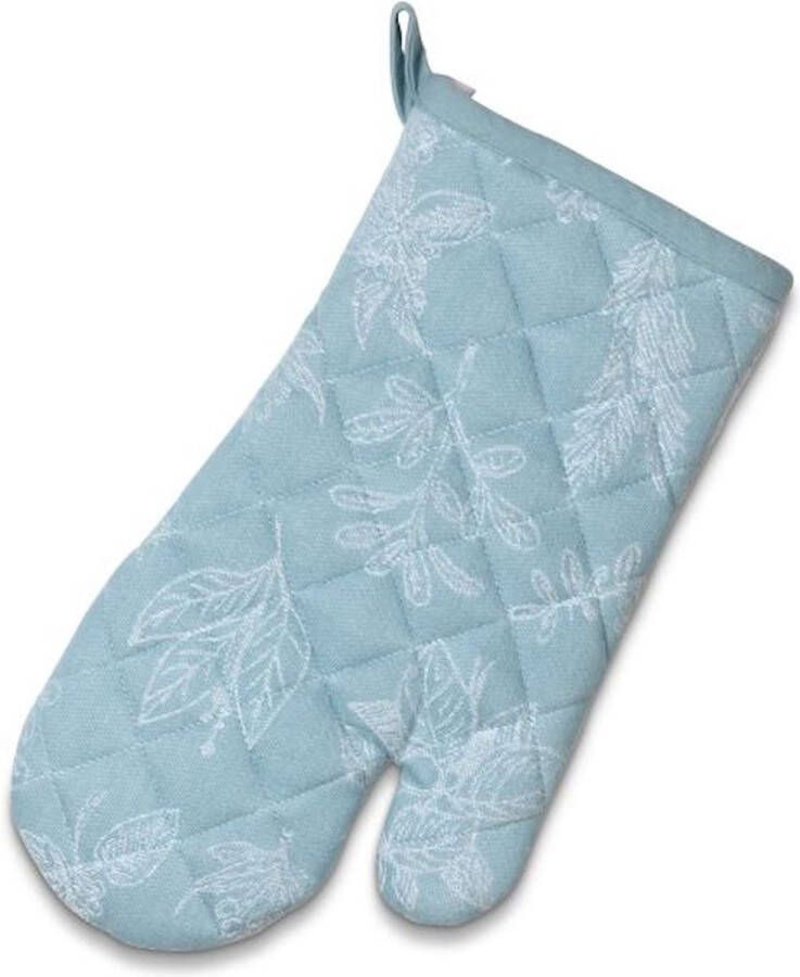 Kela Keuken Svea Ovenwant Set van 4 Stuks Katoen Blauw