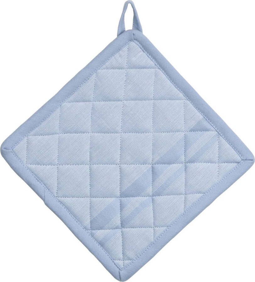 Kela Keuken Tia Pannenlap Set van 4 Stuks Kunststof Blauw