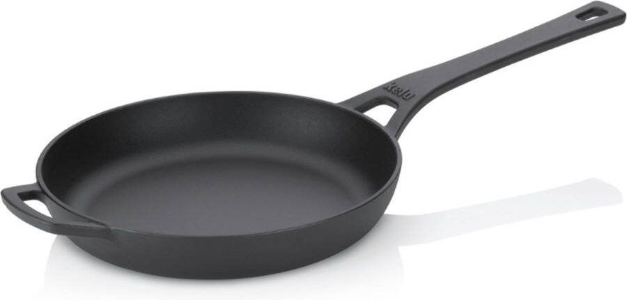 Kela Koekenpan Ø 28 cm Gietijzer Zwart Calido
