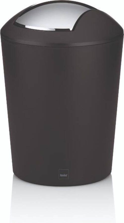 Kela Marta Afvalemmer Swing 1 7 liter Zwart