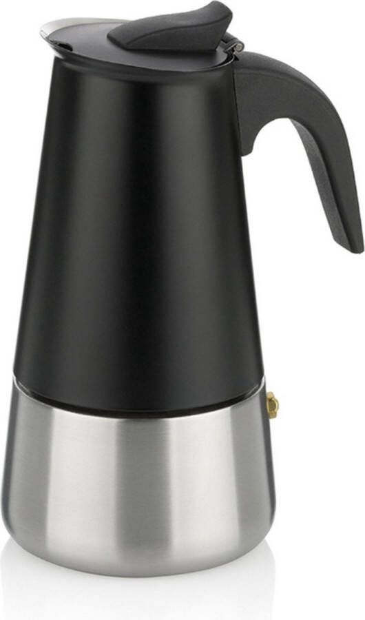 Kela Percolator Zwart 0.3 L 6 Cups Ferrara