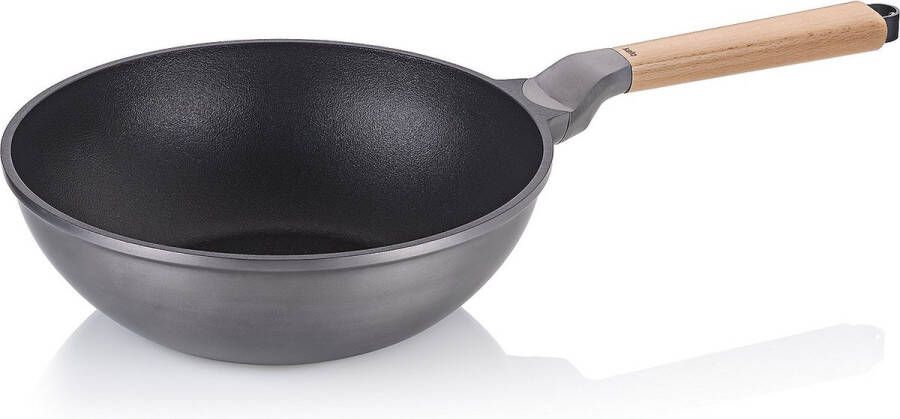 Kela Wokpan Ø 30 cm 5 L Non Stick Gerecycled Aluminium | Vitana