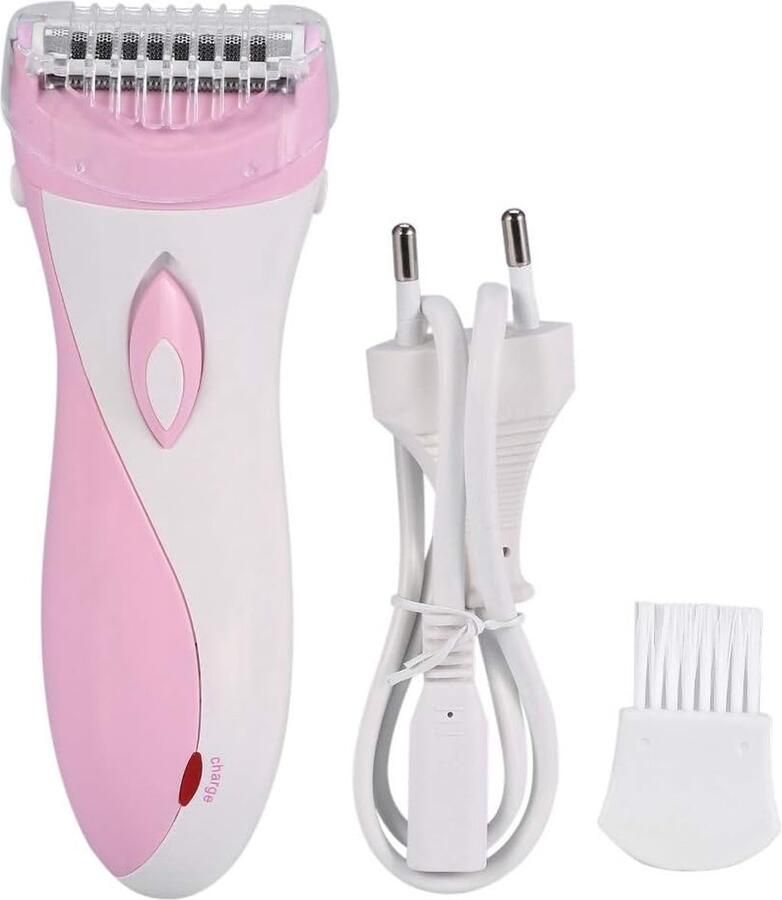 Kemei Elektrisch Scheerapparaat voor Vrouwen Oplaadbare Scheerapparaat Epilator Armbeen Oksel Lichaamshaar Verwijderaar Trimmer