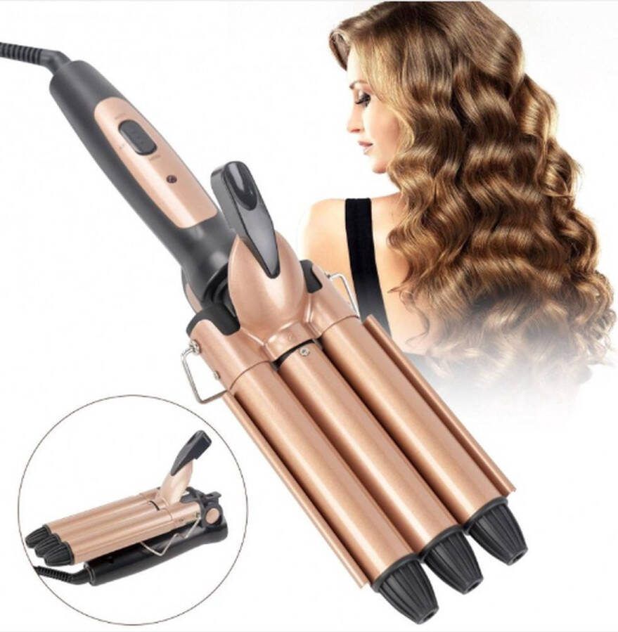 Kemei Km-1010a Haar Styling Tools Titanium Keramische Krultang Custom High Power Keramische Titanium Haar Platte Ijzer