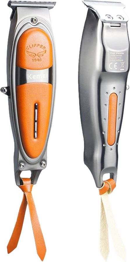 Kemei Professionele Draadloze Tondeuse mannen Draadloos Baard trimmer Scheerapparaat Bodygroomer Haartrimmer Kapper Haar Machine Haartondeuse Trimmer Baard Trimapparaat Barber Hair Clipper Kapper Trimmer vaderdag cadeaupakket