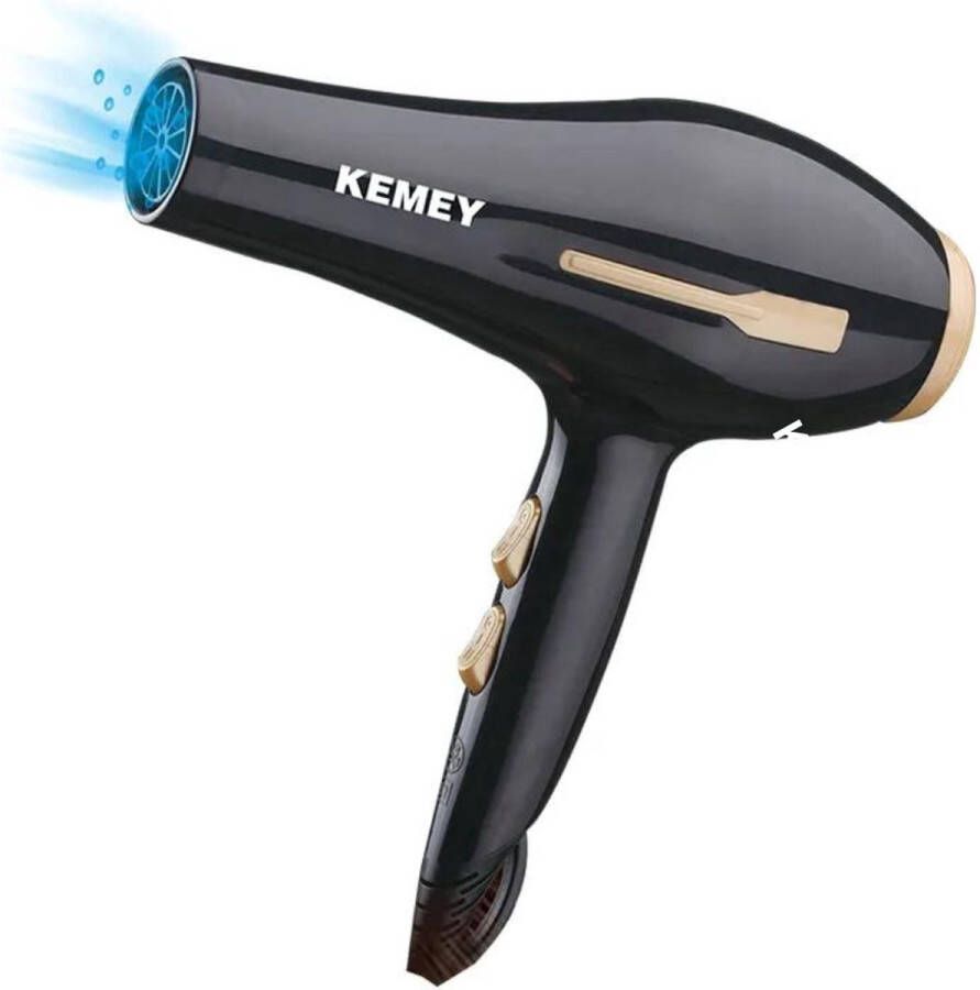 Kemey Fhon Haardroger Hair Dryer 3000W +( 2 Haarklemmen Gratis )