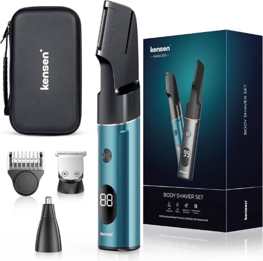 Kensen Bodygroomer mannen Bodygroomers Tondeuse Mannen Body Trimmer Heren Tondeuse Hoofdhaar Tondeuses Tondeuze Body Trimmer Shaver