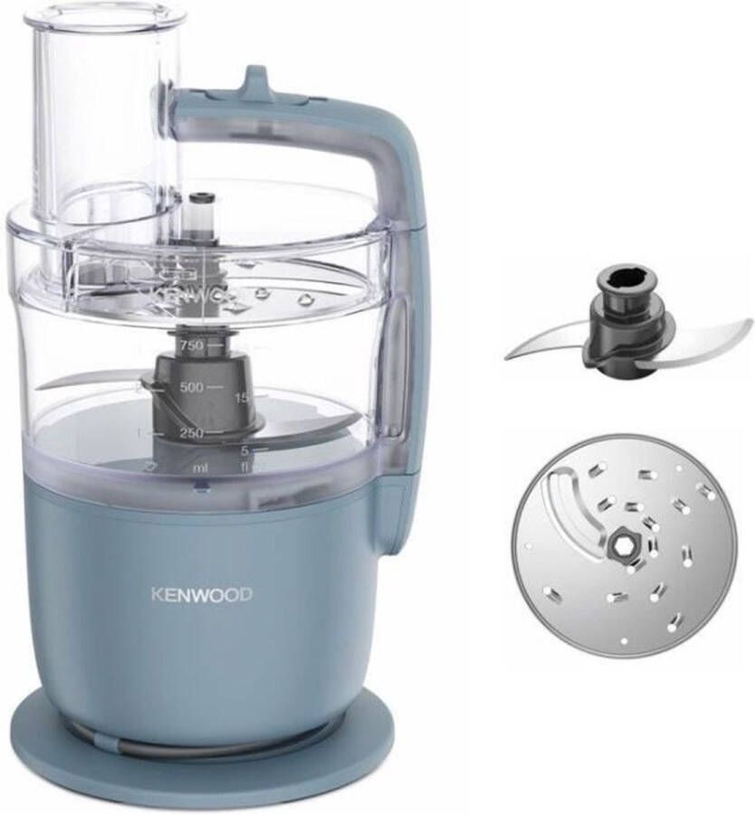 Kenwood FDP22.000GY multifunctionele robot 1 snelheid + Pulse 650W 1.3L kom + accessoires