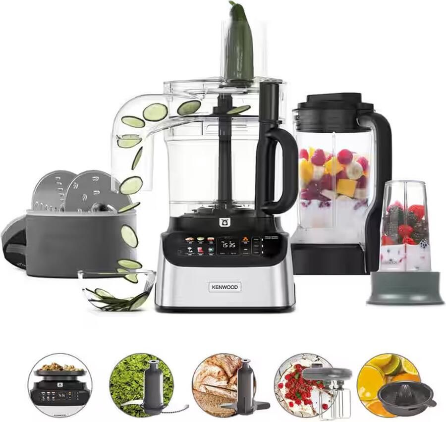 Kenwood Elektro Kenwood FDM73.850SS MultiPro OneTouch Foodprocessor & Blender - Foto 2
