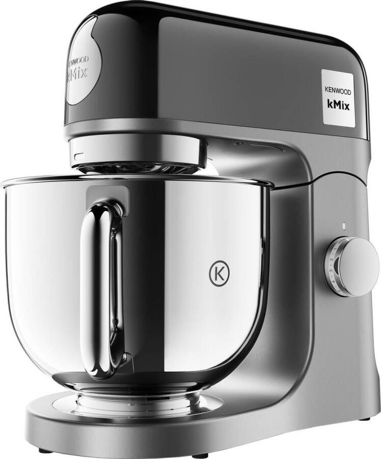 Kenwood Keukenmachine KMX760BC kMix Premium Edition Black Chrome met 3-delige patisserieset