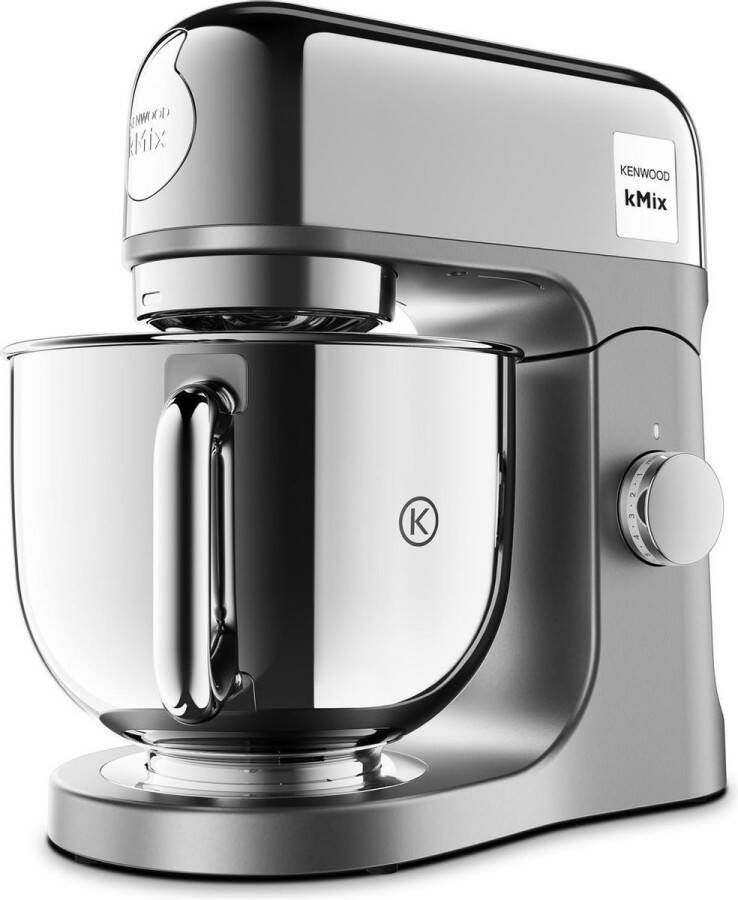 Kenwood Keukenmachine KMX760CH kMix Premium Edition Chrome met 3-delige patisserieset