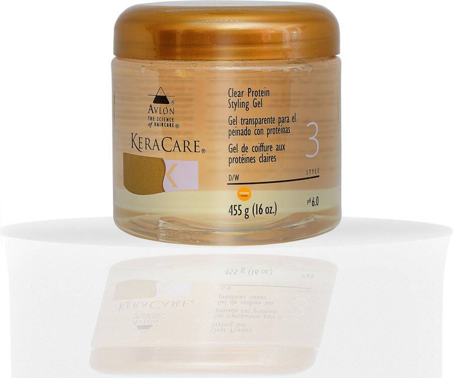 KeraCare Clear Protein Styling Gel 455 gr