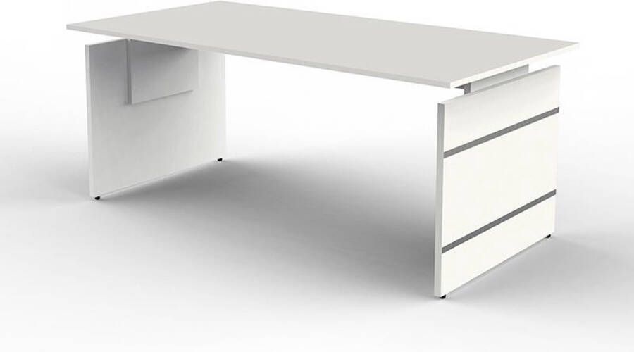 Kerkmann Bureau Office desk 160cm wit hoogte verstelbaar