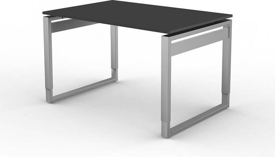 Kerkmann Bureau Workspace 120cm antraciet hoogte verstelbaar