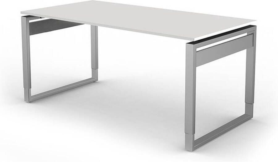 Kerkmann Bureau Workspace 160cm wit hoogte verstelbaar