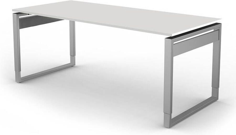 Kerkmann Bureau Workspace 180cm wit hoogte verstelbaar