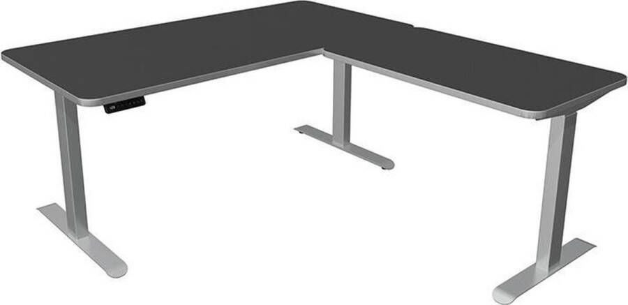 Kerkmann Zit sta hoekbureau Move-3 premium antraciet 160x180cm